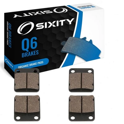 Juego completo de pastillas de freno delanteras orgánicas Suzuki LT-F250 1997-1998 QuadRunner uw Foto 1 de 4