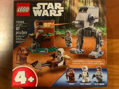 LEGO Star Wars AT-ST 75332 Wicket Ewoks Scout Trooper Walker Speeder SEALED New - Image 1 of 2