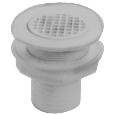 Forespar 906037 barco branco cabeça nivelada dreno cockpit com filtro embutido - Imagem 1 de 2