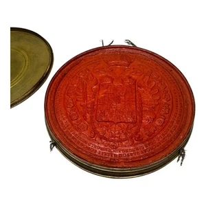 1785 Joseph II Patent of Nobility, large wax seal, heraldic arms for von Koerber - Imagen 1 de 8
