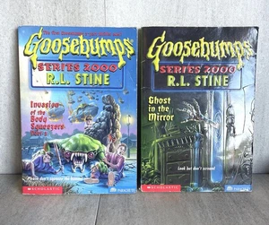 Gänsehaut Serie 2000 Lot R.L. Stine Ghost in the Mirror + Body Squeezers 2 - Bild 1 von 6