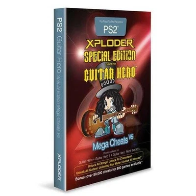 Xploder V5 Mega Cheats: Guitar Hero Edition (PS2) - Game  BKVG The Cheap Fast - Image 1 of 2