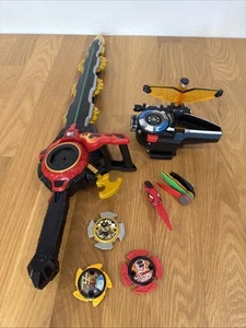 Power Rangers Ninja Steel Master Blade Chainsaw Sword 3 Discs + Morpher + Keys  - Picture 1 of 17