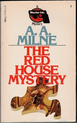THE RED HOUSE MYSTERY by A. A. Milne A MURDER INK MYSTERY Vintage Paperback Book - Image 1 of 2
