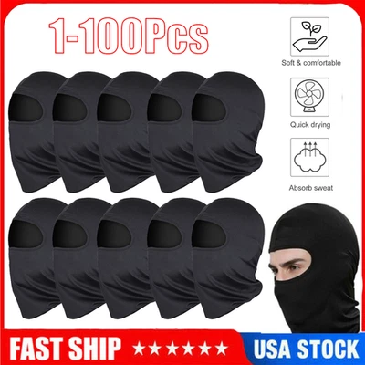 LOT Packs Balaclava Face Mask Ski Mask Full Face Mask Winter Windproof Men&Women - Image 1 of 4