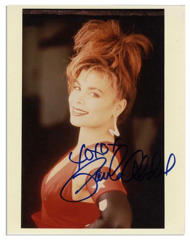 Paula Abdul 8x10 Signed Photo/ Mike Wehrmann COA Cover