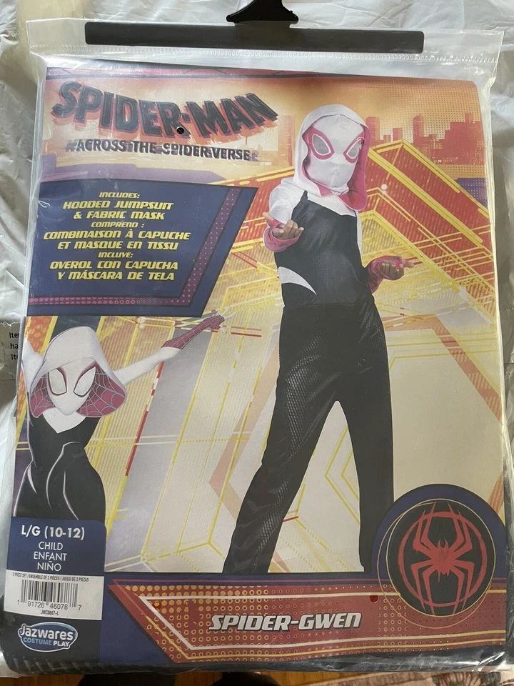 EE. UU. Chica Araña Gwen Disfraz de Halloween Disfraz Spandex Gwen Stacy Mono Foto 1 de 1