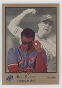 1992 Studio Preview Rob Dibble #12