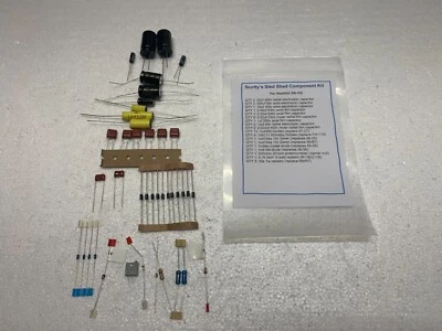 Heathkit SB-102 Transceptor Reconstrucción Kit Restauración Nuevos Condensadores Diodos Foto 1 de 4