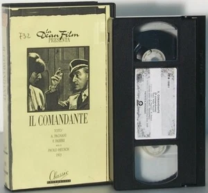 Toto' Il Comandante VHS FILM Paolo Heusch - Imagen 1 de 1