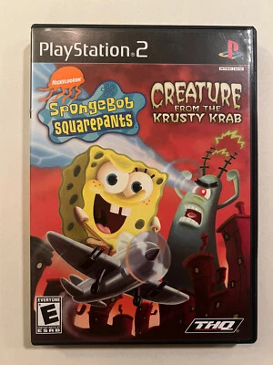 SpongeBob SquarePants: Creature from the Krusty Krab (PS2, 2006, Manual ) - Image 1 of 3