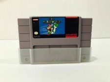 Super Mario World SNES Super Nintendo Original Game Tested Working & Authentic! 