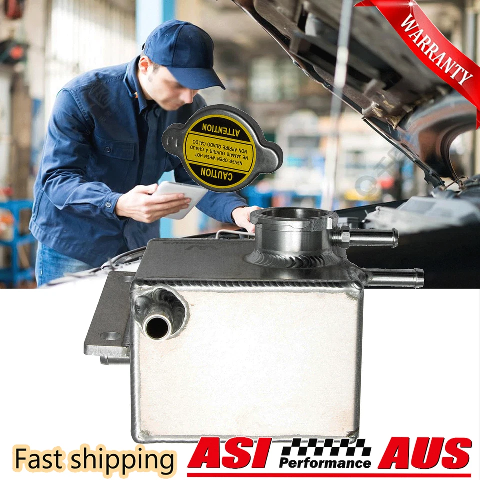 For 2002-07 SUBARU IMPREZA WRX Aluminum Coolant Reservoir Tank 2004-19 STI -5% - image 1 of 4