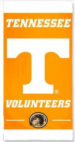 NCAA Tennessee Volunteers McArthur 30" X 60" Beach Pool Dorm Towel NEW! Cover