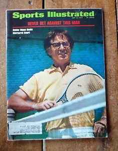SPORTS ILLUSTRATED MAGAZINE - MAY 21 1973 - BOBBY RIGGS beats MARGARET COURT - Imagen 1 de 2
