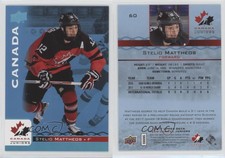 2017 Upper Deck Team Canada Juniors Blue Spectrum Stelio Mattheos #60