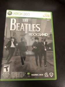THE BEATLES ROCKBAND X-BOX XBOX 360 CUSTODIA GIOCO COMPLETA E MANUALE NES HQ - Foto 1 di 2