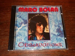 Marc Bolan - Observations - Merlin Records - 1992 - CD - New Sealed - Import - Imagen 1 de 2