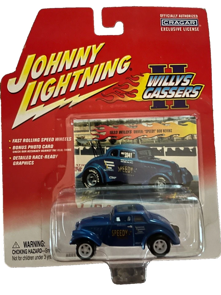 Chevy Buick Willy’s Hot Wheels Mattel Matchbox Johnny Lightning Cars