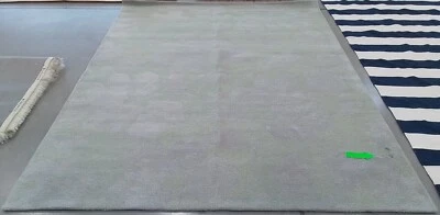 LIGHT BLUE / SILVER 7'-6" x 9'-6" Hole in Rug Reduced Price 1172771392 SOH419B-8 - Image 1 of 4