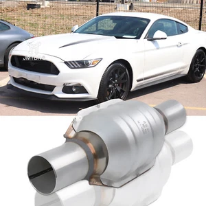 2'' Catalytic Converter Heat Shield Stainless Steel 2.5L EPA for Ford Mustang GT - Picture 1 of 18