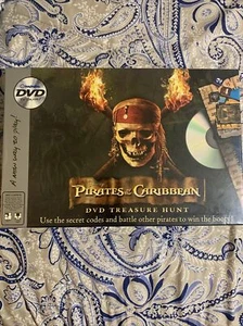 Brand New Pirates of the Caribbean DVD Treasure Hunt Board Game Disney Sealed - Picture 1 of 8