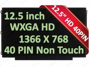 NEW LG Philips LP125WH2(SL)(B3) Display 12.5" HD 1366x768 LED 40pin IPS Matte - Picture 1 of 12