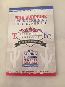 2019 Texas Rangers - Kansas City Royals SPRING TRAINING Baseball Schedule! - Bild 1 von 3