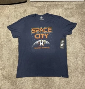 Houston Astros 47 Brand Space City MLB City Connect Shirt Size XXL - Picture 1 of 6