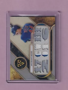 2017 TOPPS TRIPLE THREADS ANTHONY RIZZO JERSEY CARD #25/27 - RARE CUBS BEAUTY! - Picture 1 of 2