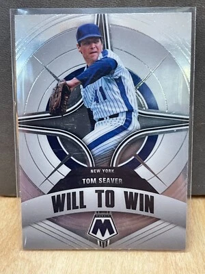 2022 Panini Mosaic Will to Win Tom Seaver New York Mets - Image 1 of 2