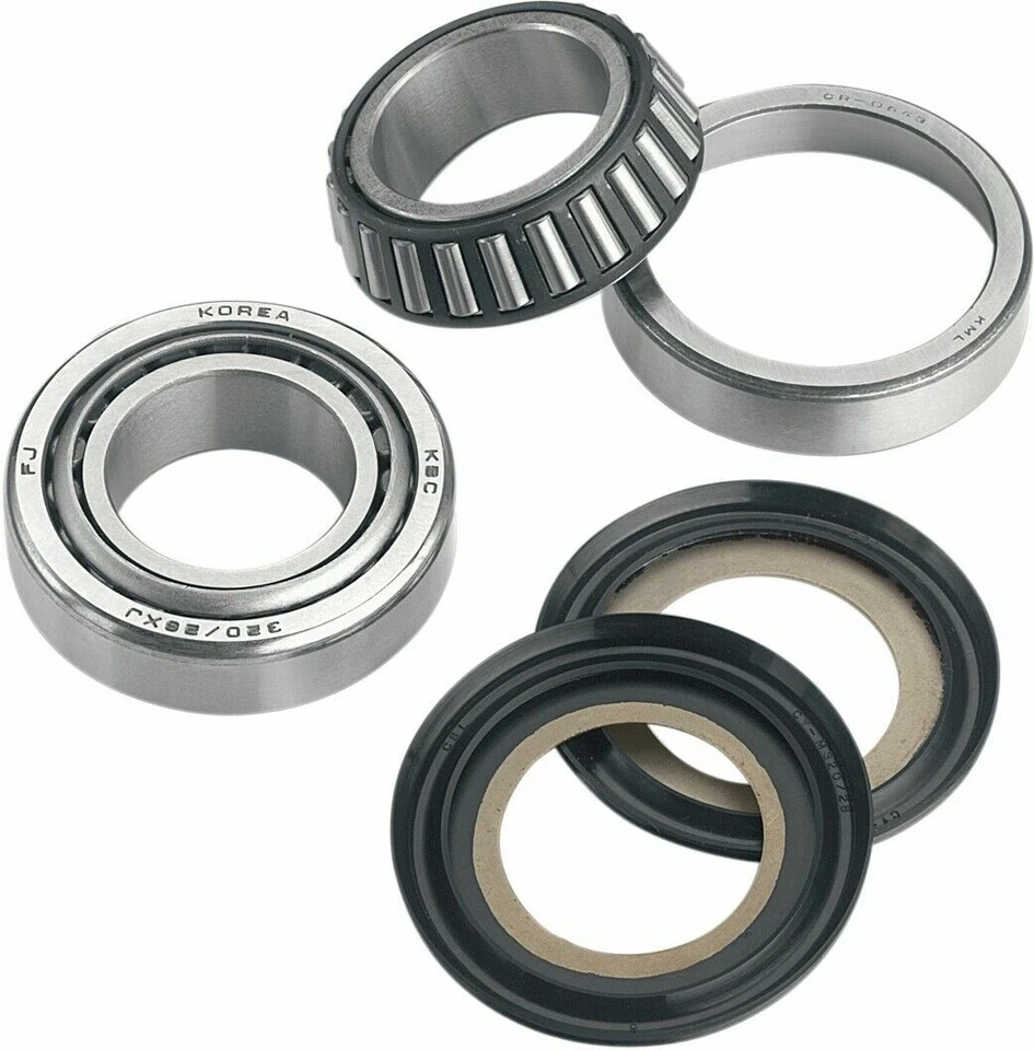 MOOSE RACING Steering Stem Bearing Kit 0410-0022 Kawasaki KDX250 1992 - Image 1 of 3