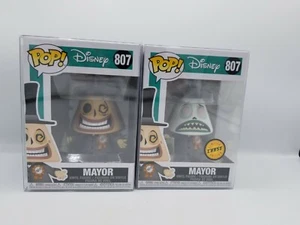 The Mayor Chase & CM Nightmare Before Christmas Funko Pop IN HAND Pop Protector - Picture 1 of 3