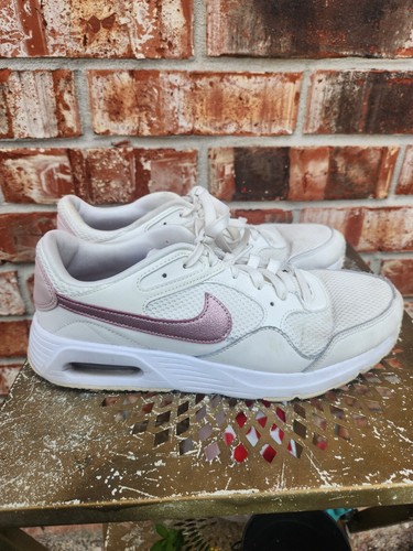 SCARPE DA CORSA NIKE AIR MAX SC DA DONNA TAGLIA 9 5 BIANCHE ROSA SCARPE DA PASSEGGIO PALESTRA 3