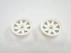 NUOVO TAMIYA 2017 GRASSHOPPER II Ruote Anteriore BIANCO UG11W - Foto 1 di 3