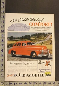 1941 OLDSMOBILE SPECIAL SEDAN SIX EIGHT TRAVEL TOURING HIGHWAY AUTO CAR AD UV70 - Picture 1 of 1