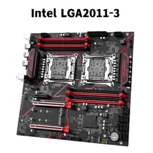 NEW X99-9D4 Dual CPU Motherboard LGA 2011-3 Intel Xeon E5 V3 V4 DDR4 Mainboard - Picture 1 of 8