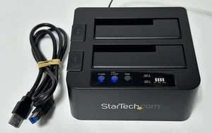 StarTech.com eSATA USB 3.0 Hard Drive Duplicator Dock SDOCK2U33RE - Afbeelding 1 van 14
