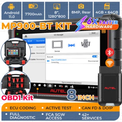 Autel MaxiPRO MP900-BT Kit OBD2 Diagnosegerät Alle System ECU  Programmier - Bild 1 von 4