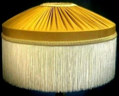 Gathered Gold Tiffany Ceiling Lampshades Table Lamp shades Floor Lampshade - Image 1 of 4