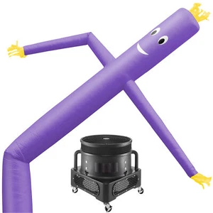20 ft Inflatable Waving Tube Man with Blower - Dancing Air Puppet - Purple - Picture 1 of 1