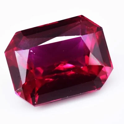 10.25 Ct Natural Blood Red Mozambique Ruby Princess CERTIFIED Flawless Gemstone - Image 1 of 4