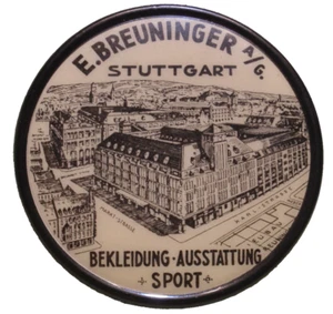 Germany E. Breuninger A/G pocket mirror. Stuttgart Bekleidung Ausstattung Sport - Picture 1 of 5
