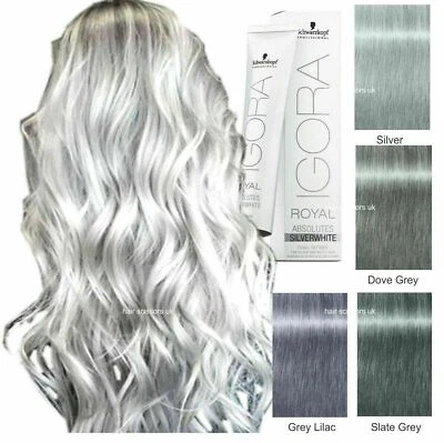 Schwarzkopf Professional Igora Royal Absolutes 60ml Schiefer, Taube, Flieder, Silber
