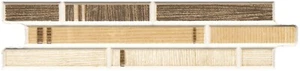 20 Listelli muretto 5x20 in ceramica effetto legno decorazione piastrelle casa - Foto 1 di 10