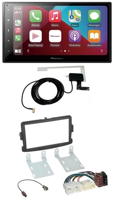Pioneer USB Bluetooth DAB MP3 2DIN Autoradio für Dacia Sandero Opel Vivaro Renau - Bild 1 von 4