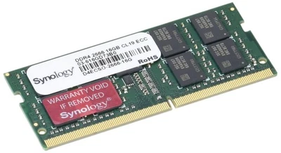 Synology - DDR4-16 GB - SO-DIMM 260-pin - 2666 MHz / PC4-21300 - 1.2 V - unbuffe - Image 1 of 3