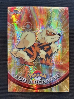2000 Topps Chrome Pokemon Arcanine Spectra #59 - NM/LP - Image 1 of 4