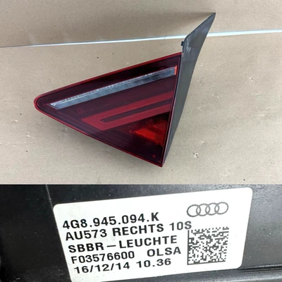 2016-2018 Audi A7 S7 RS7 RH Passenger Side Trunk Tail Light LED 4G8945094K OEM - Image 1 of 4
