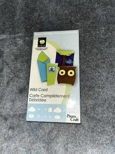 Wild Card Cricut Create Expression Personal Cutter Machine Cartridge NOT Linked - Picture 1 of 4